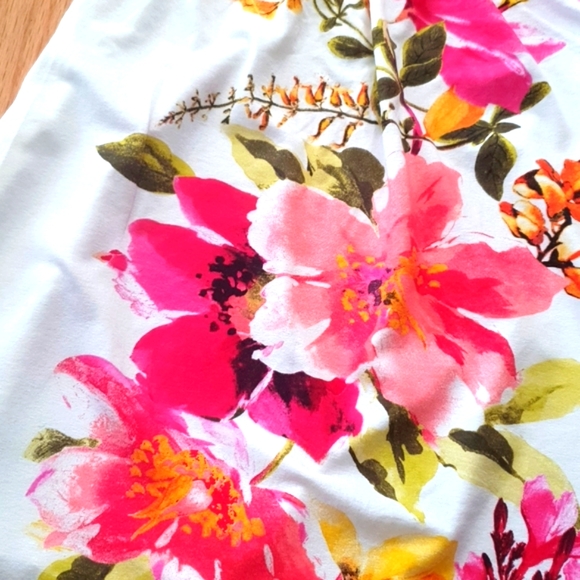 Love U Lots NWT Girls & Tweens Pink Ivory Floral Halter Dress - Picture 5 of 6